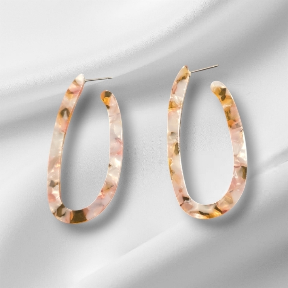 Colorful Acrylic Drop Dangle Earrings